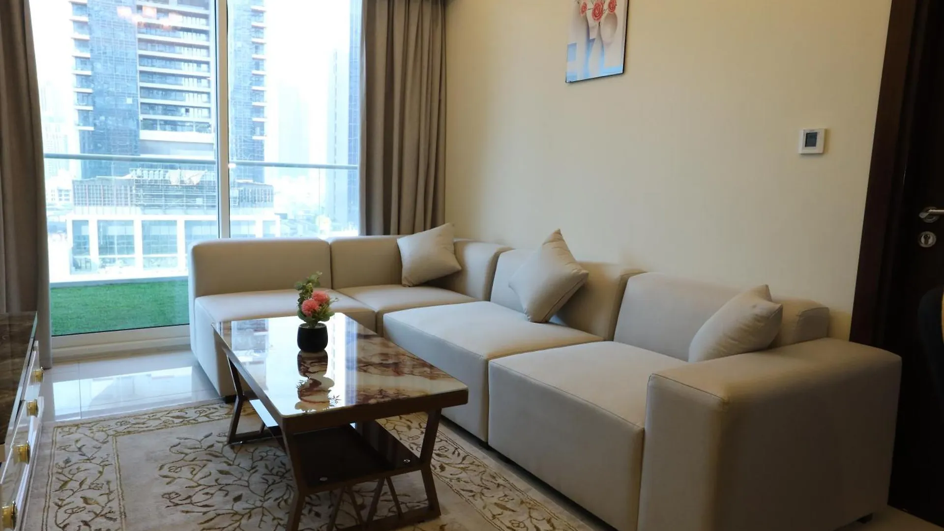 Brown Stone - Burj Khalifa & Pool View Vera Dubai Apartment